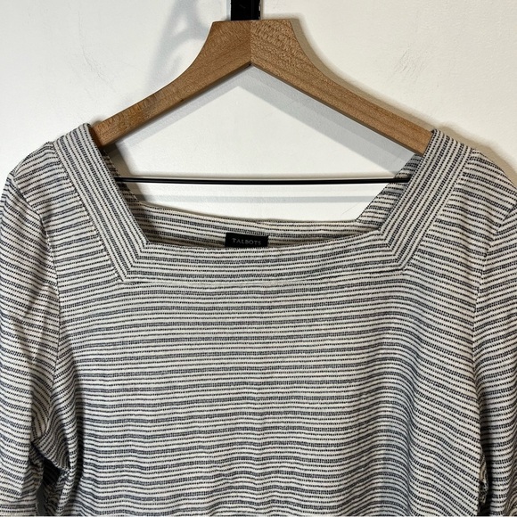 Women’s | Talbots Box Collar Striped Shirt | XL - Picture 3 of 8